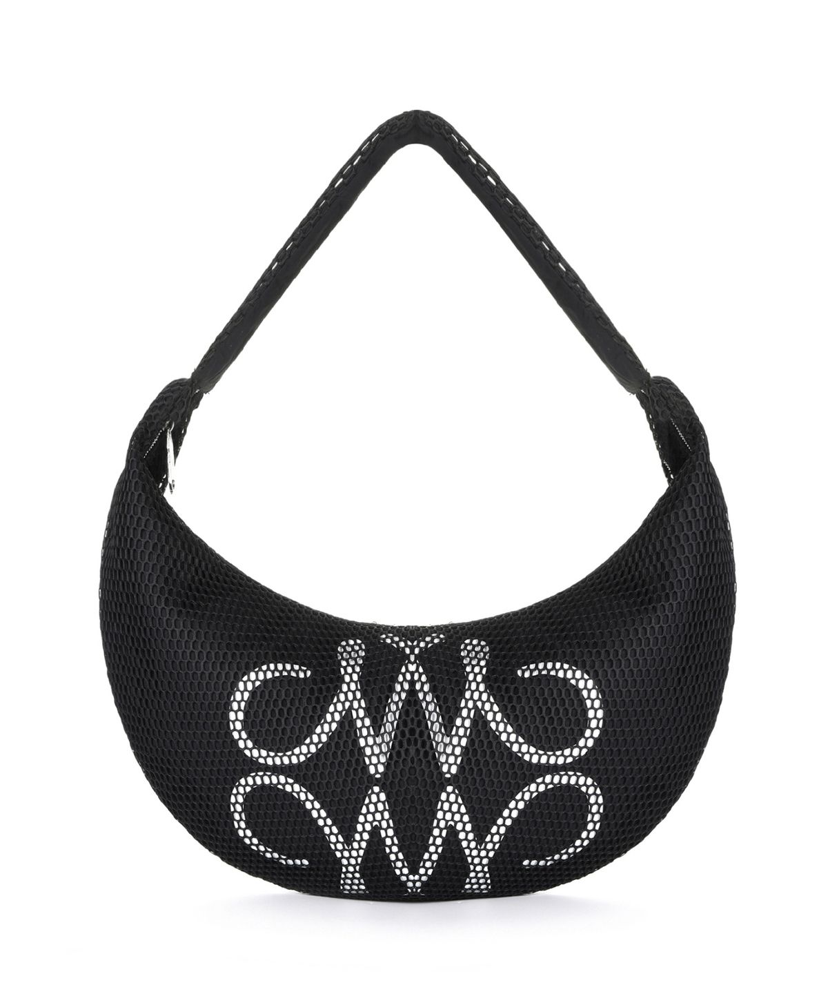 닉앤니콜(NICK&NICOLE) NET HALF MOON BAG_BLACK