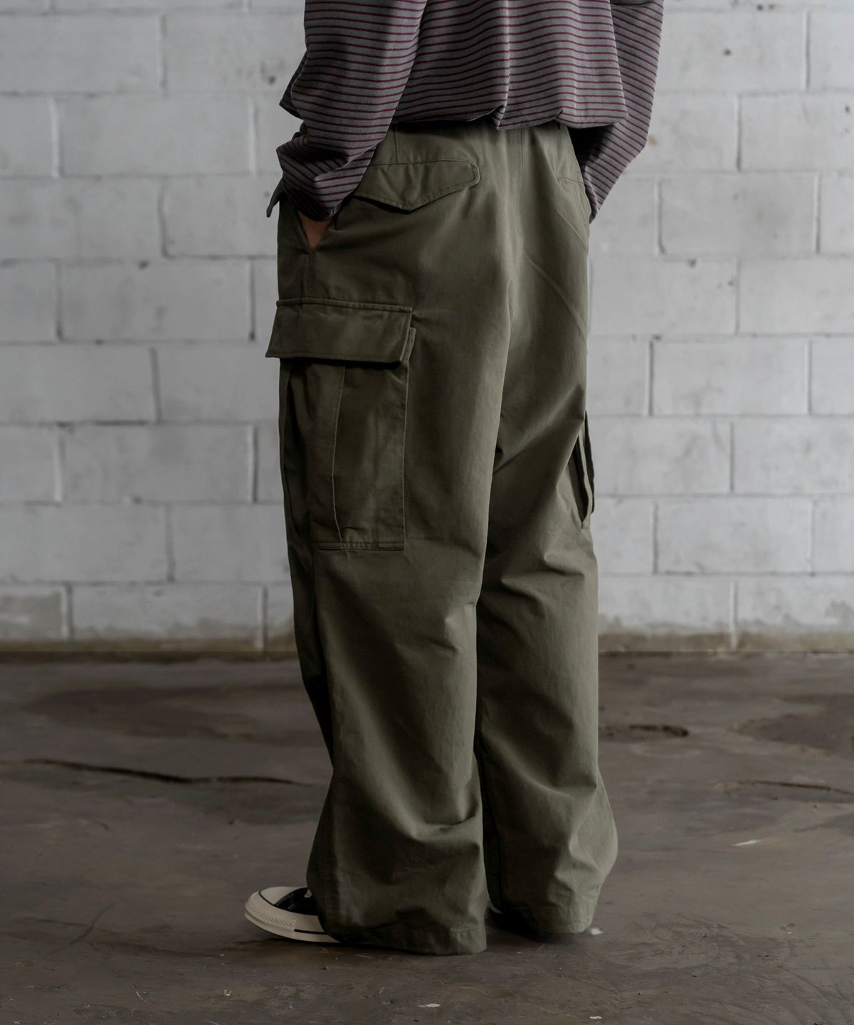 인더스트(INDUST) VTG M51 카고 필드팬츠_카키
