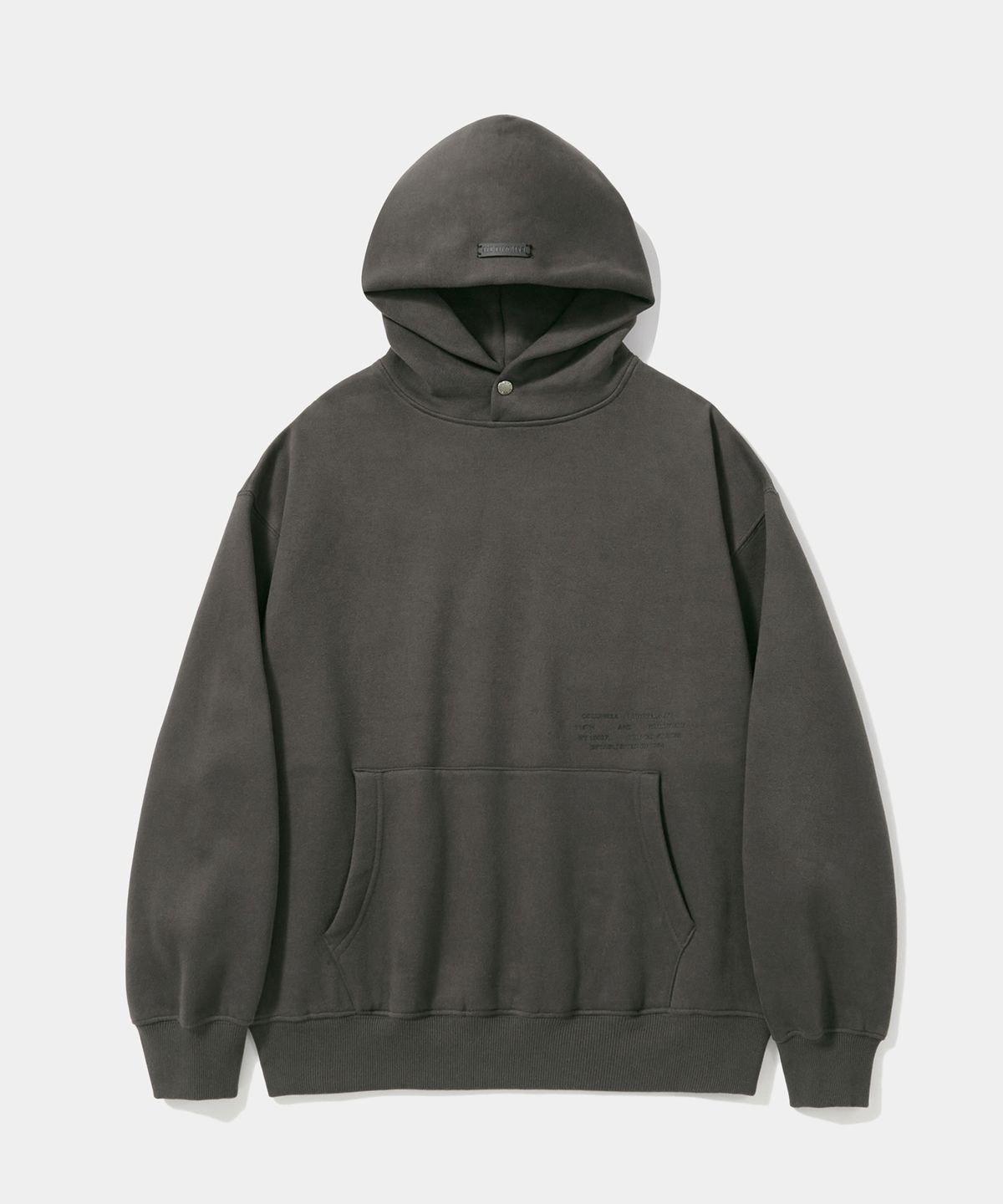 컬럼비아 유니버시티(COLUMBIA UNIVERSITY) NYC 1754 HEAVY FLEECE HOODIE_SLATE BLACK
