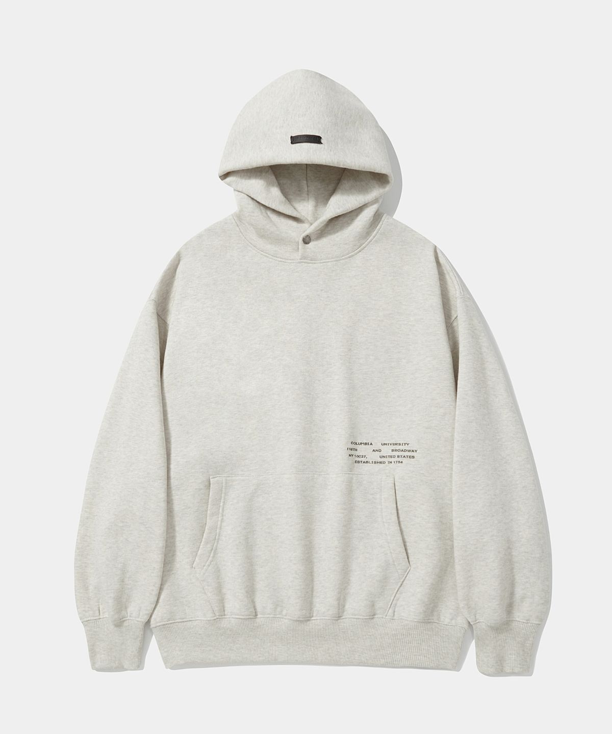 컬럼비아 유니버시티(COLUMBIA UNIVERSITY) NYC 1754 HEAVY FLEECE HOODIE_YELLOW OATMEAL
