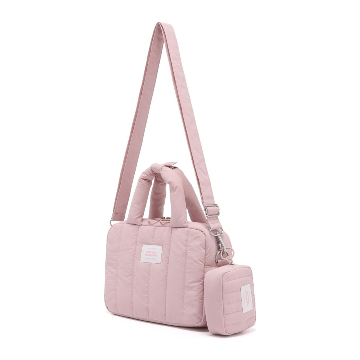 내셔널지오그래픽(NATIONALGEOGRAPHIC) N253ATO030 패디드 토트백 PINK