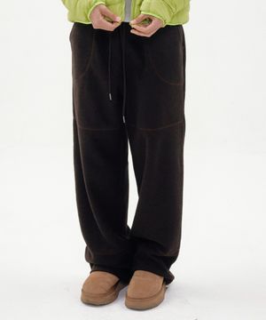 NOI1729 인시전 스웨트 팬츠 (브라운)