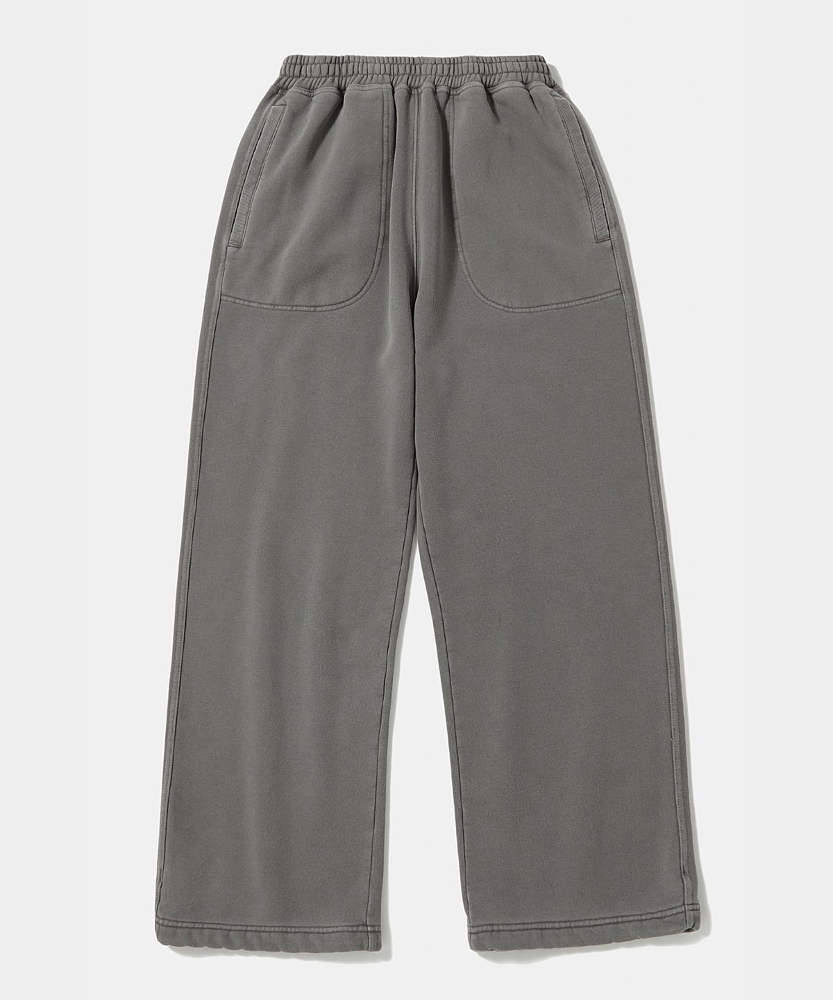 컬럼비아 유니버시티(COLUMBIA UNIVERSITY) NY STREET TAIL LOOSE-FIT DYEING FLEECE SWEATPANTS_GRAY