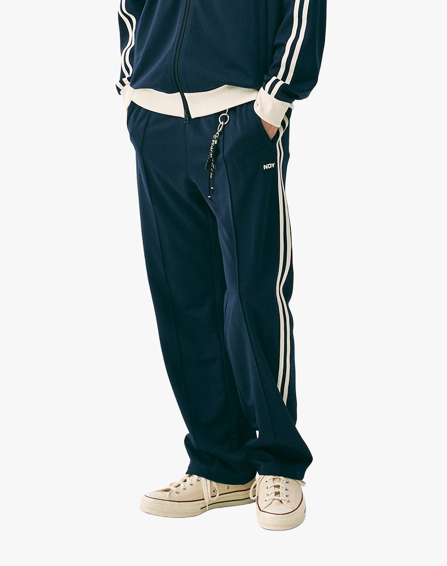 MUSINSA | NDY (nerdy) [celeb worn] Classic NY Track Pants Navy
