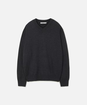 브이넥 12GG 니트 GRAY