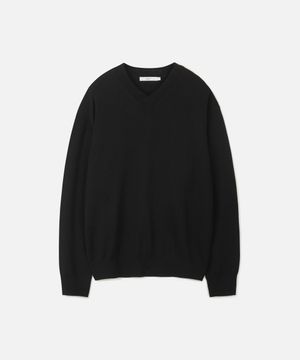 브이넥 12GG 니트 BLACK