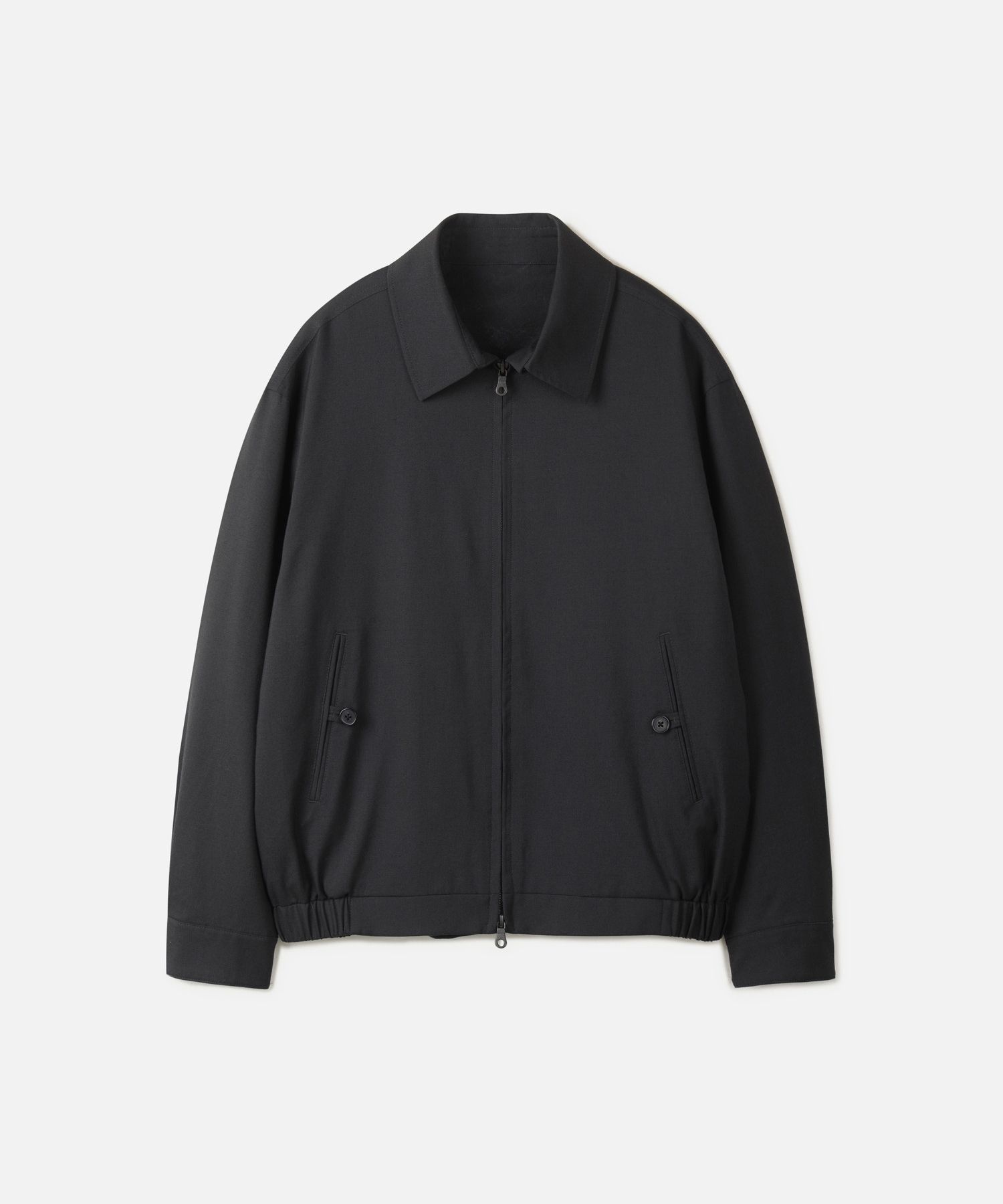 MUSINSA | 24/7 SERIES Swing Top Wool Tailored Blouson CHARCOAL