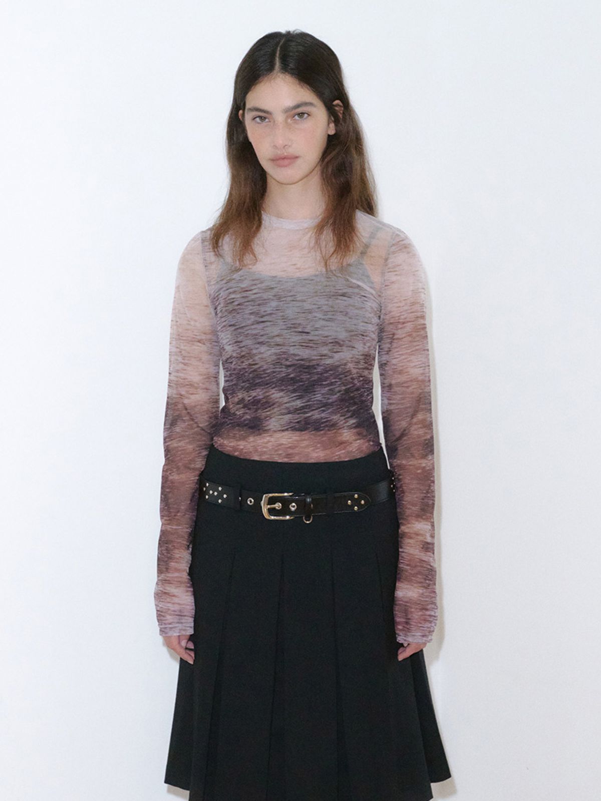 기준(KIJUN) Deer Mesh Top Multi