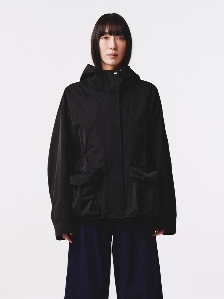 Arcade Pocket Parka Black