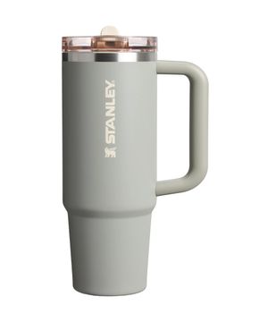 퀜처 프로투어 플립 스트로 텀블러 887ml 세이지그레이