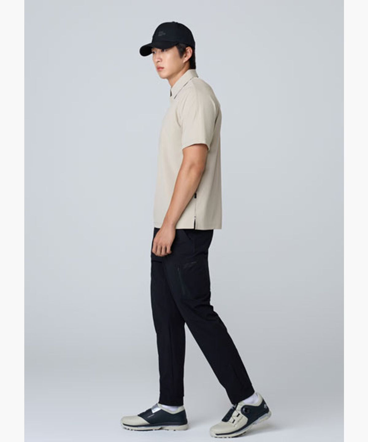 데상트 골프(DESCENTE GOLF) 남성 우븐 조거 팬츠 (SET-UP) (DQ32MFPT8A)