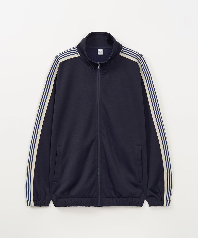 사이드 라인 트랙 자켓 (NAVY)