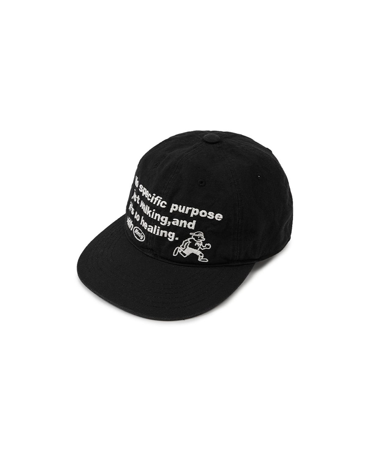 엠엠엘지(MMLG) [Mmlg] WASHED JUST WALKING BALLCAP (BLACK)