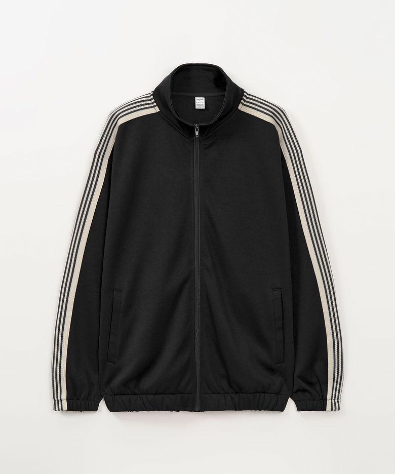 사이드 라인 트랙 자켓 (BLACK)