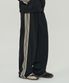사이드 라인 트랙 팬츠 (BLACK)