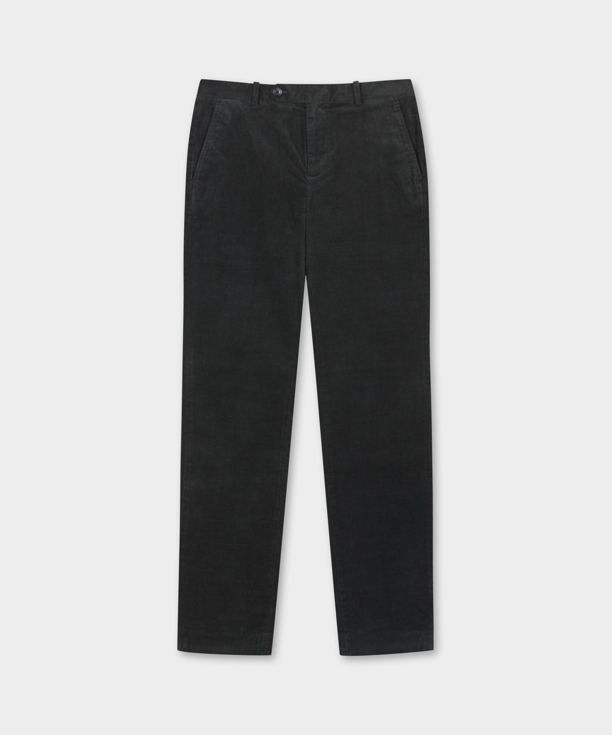 브룩스 브라더스(BROOKS BROTHERS) 슬림핏 15W 코듀로이 치노 팬츠 (블랙) (BBPCMNF401)