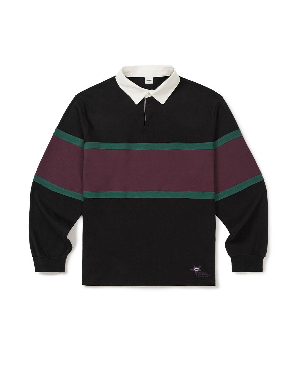 엠엠엘지(MMLG) [Mmlg] BLOCK RUGBY LSV-T (EVERY BLACK)