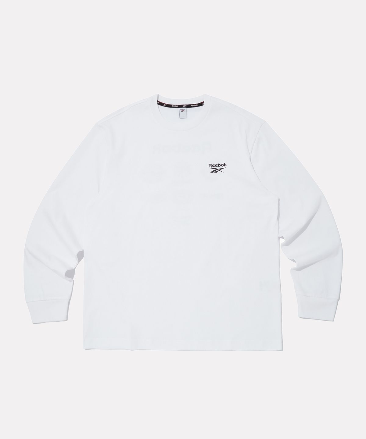 리복(REEBOK) 아카이브 긴팔 티셔츠 - 오프화이트