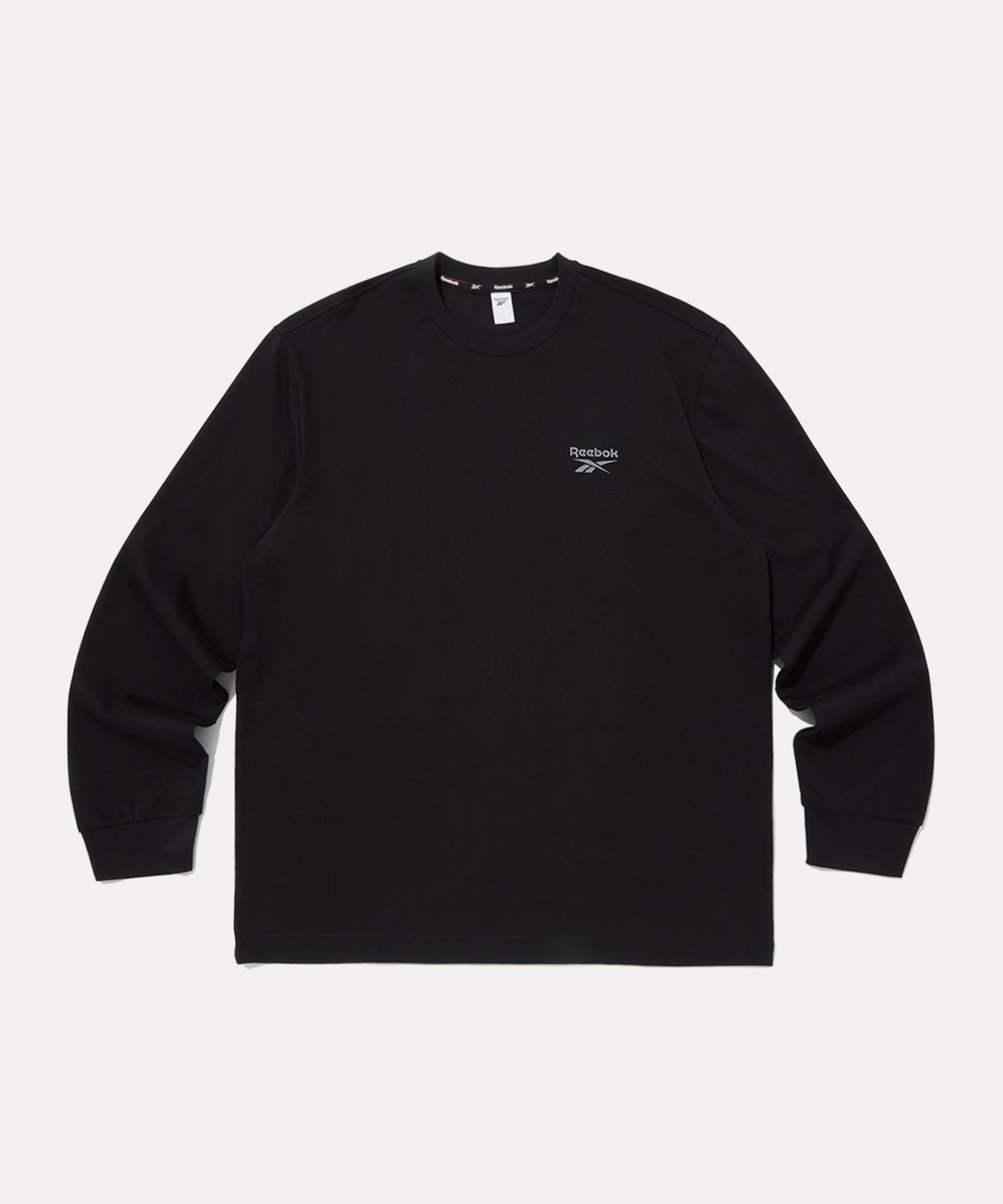 리복(REEBOK) 아카이브 긴팔 티셔츠 - 블랙