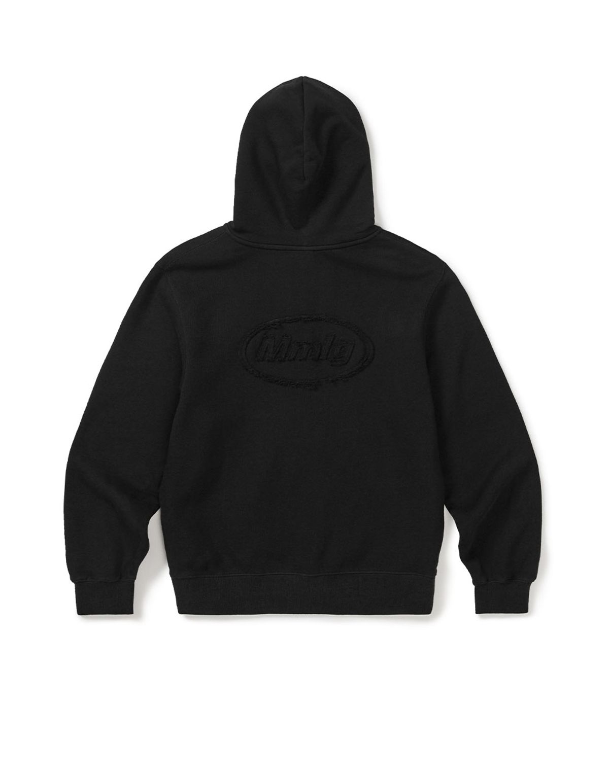 엠엠엘지(MMLG) [Mmlg] WASHED OPACITY HOOD ZIPUP (EVERY BLACK)