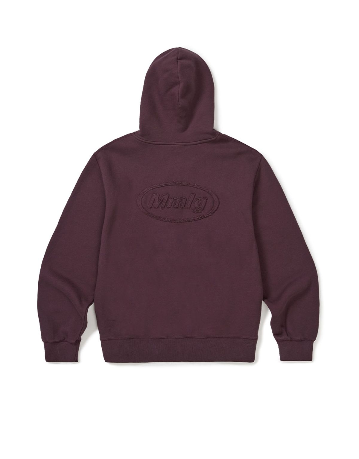 엠엠엘지(MMLG) [Mmlg] WASHED OPACITY HOOD ZIPUP (GRAPE JUICE)
