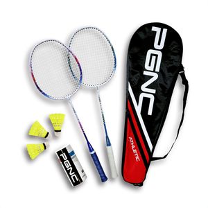 레저용 배드민턴 라켓 세트 [라켓2P+셔틀콕3P+라켓가방]