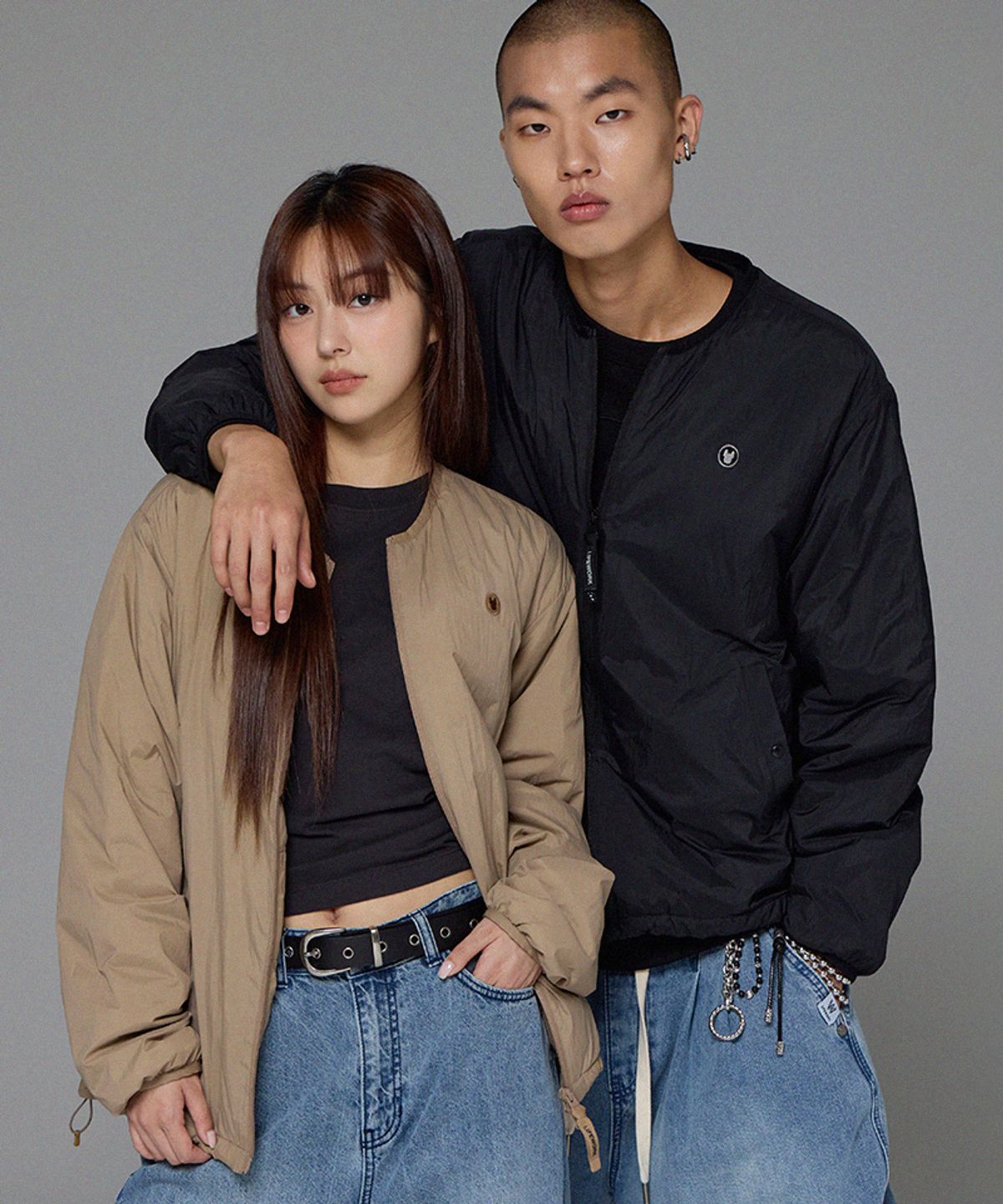 라이프워크(LIFEWORK) 공용) Lite 레이어 패딩 점퍼