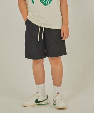 데님 버뮤다 쇼츠_블랙