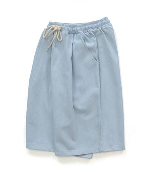 데님 버뮤다 쇼츠_스카이블루