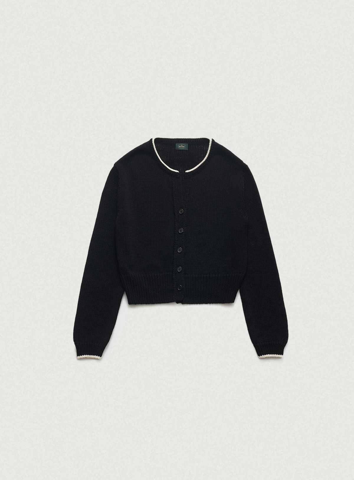 더바넷(THEBARNNET) Lustre Cotton Knit Cardigan
