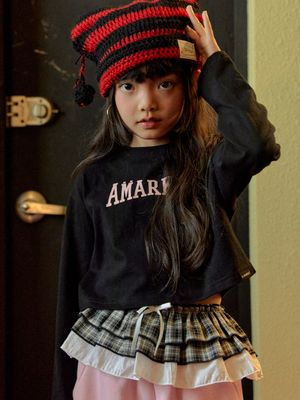 M 크롭 티셔츠_2COLOR (S-JL)