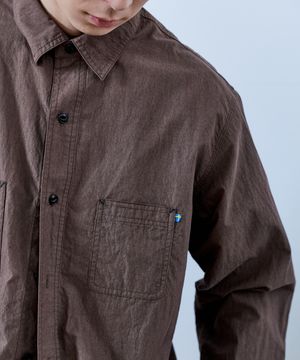 워크 셔츠 - BROWN