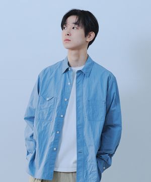 워크 셔츠 - BLUE