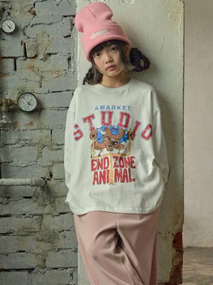 버팔로 박시 티셔츠_2COLOR (S-JL)