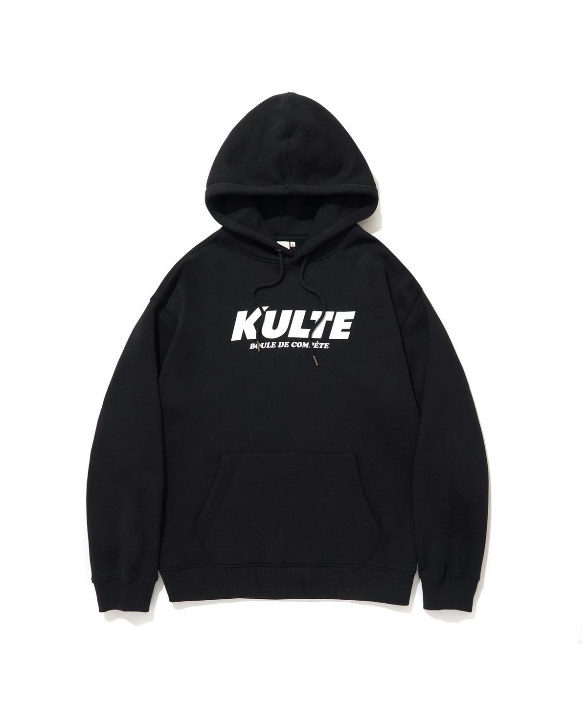 쿨트(KULTE) DYNAMIC LOGO HOODY_BLACK
