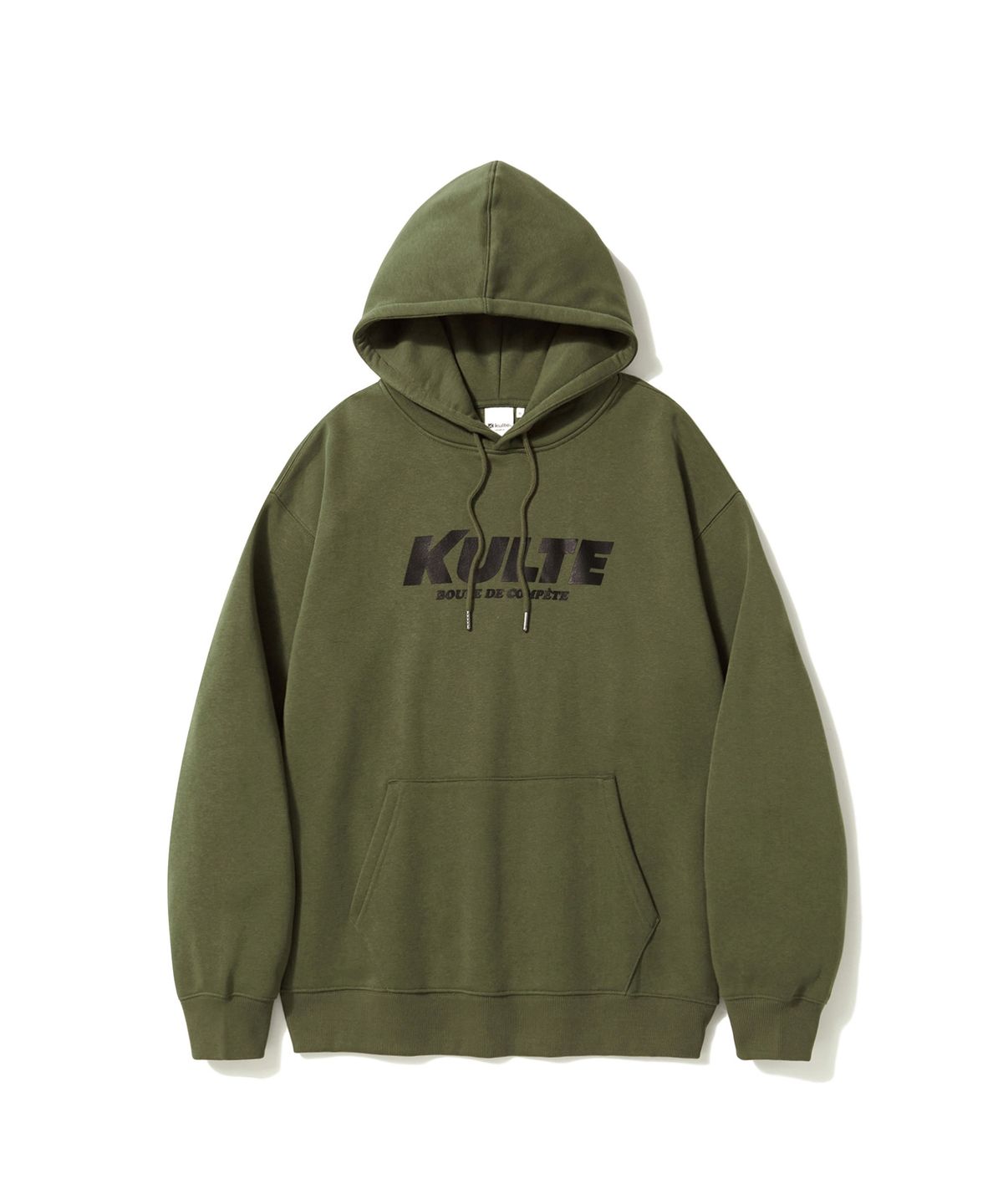 쿨트(KULTE) DYNAMIC LOGO HOODY_L.KHAKI