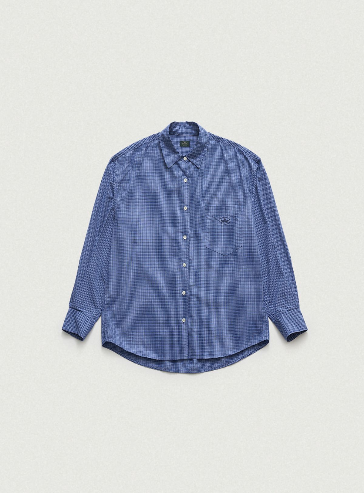 더바넷(THEBARNNET) Raye Pocket Shirt_Navy
