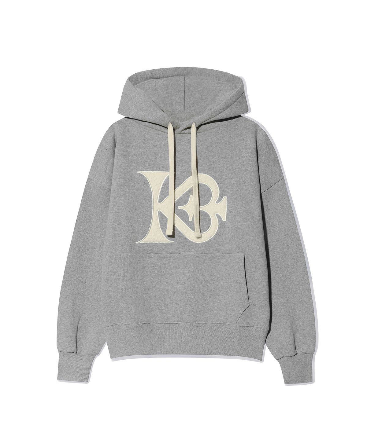 키쇼르(KISHOR) (기모)signature logo cozy hoodie_GRAY
