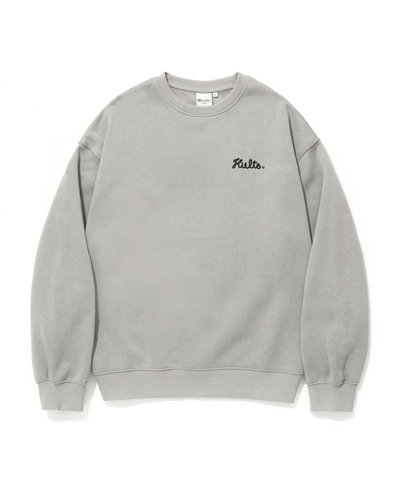 SMALL SCRIPT CHAIN CREWNECK_MINT