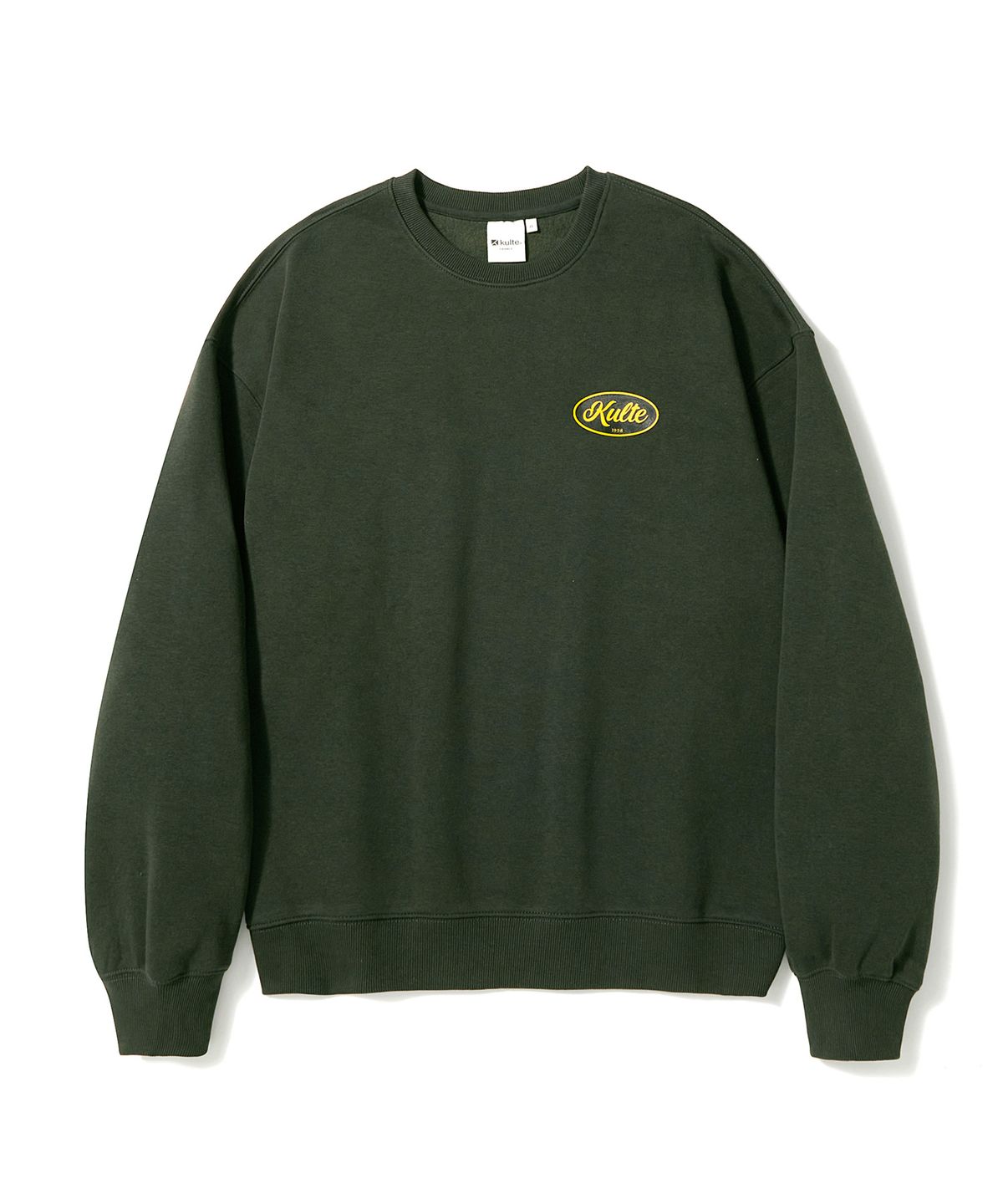 쿨트(KULTE) MELANCHOLY ORBIT CREWNECK_KHAKI