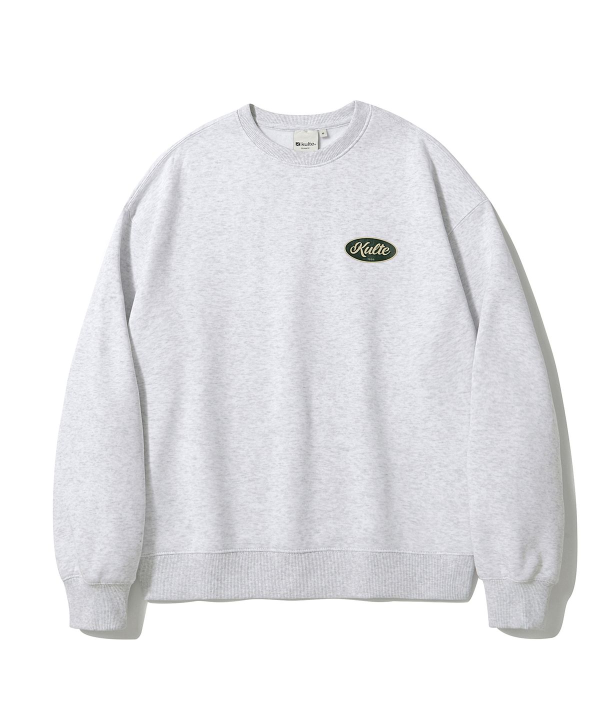 쿨트(KULTE) MELANCHOLY ORBIT CREWNECK_L.MELANGE