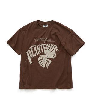 플랜테리어 티셔츠_브라운