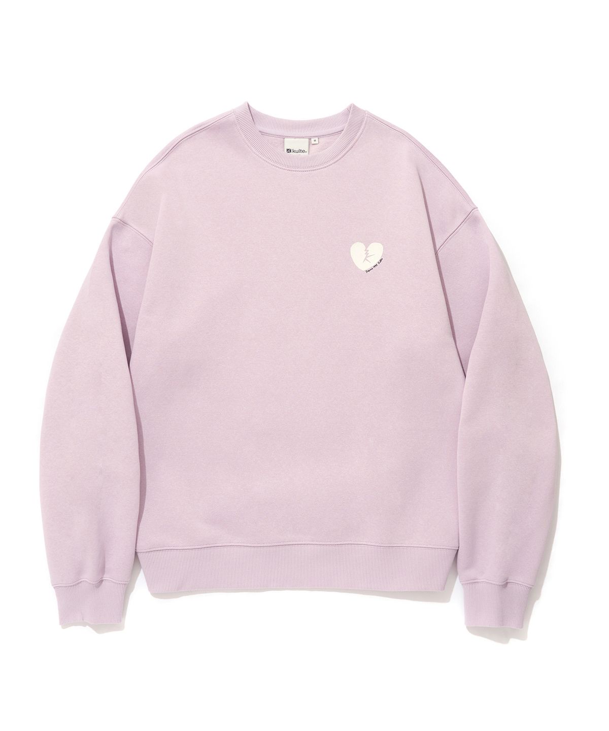 쿨트(KULTE) K HEART LOGO CREWNECK_PINK
