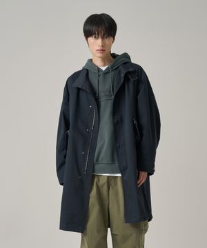 밀리터리 피시테일 자켓 블랙