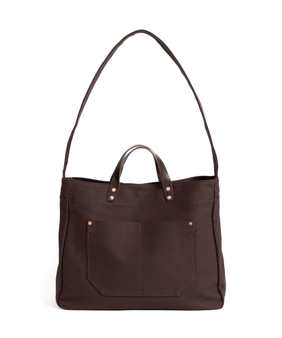 와일드 브릭스(WILD BRICKS) W24 TWO-WAY BAG (dark brown)