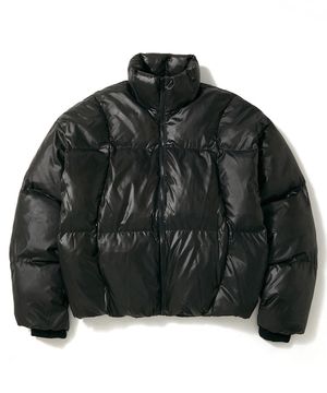 WAVE PUFFER JACKET_BLACK