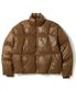 WAVE PUFFER JACKET_BROWN
