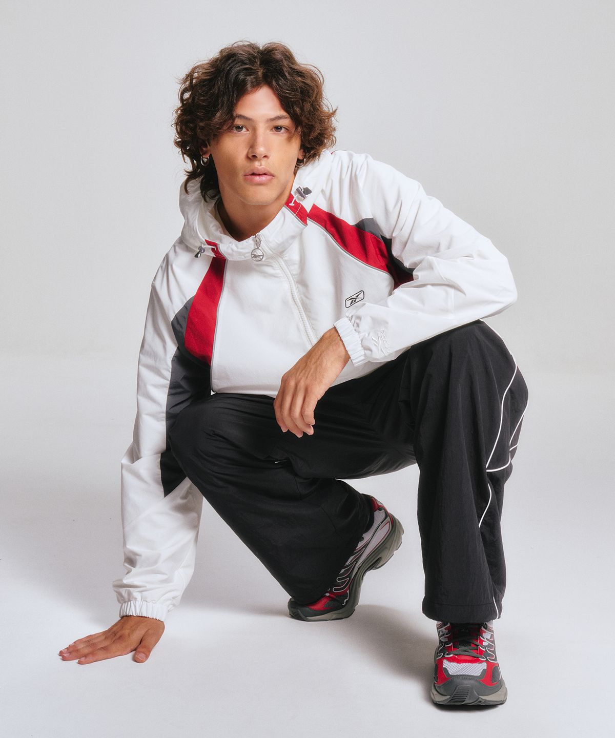 리복(REEBOK) 프리미어 웜업 팬츠 - 블랙