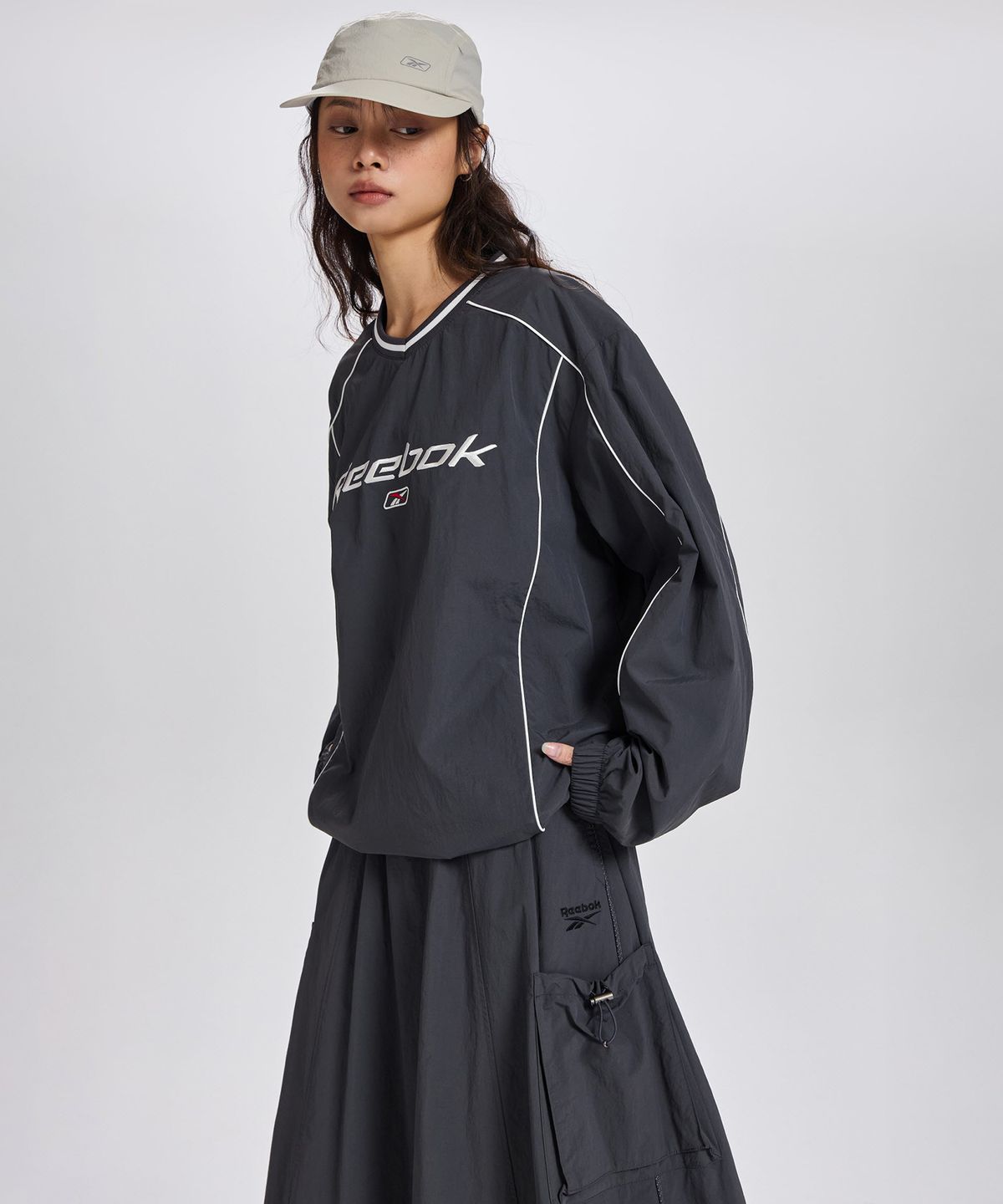 리복(REEBOK) 프리미어 우븐 피스테 - 차콜