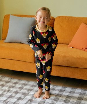 페스티벌딱붙실내복 블랙